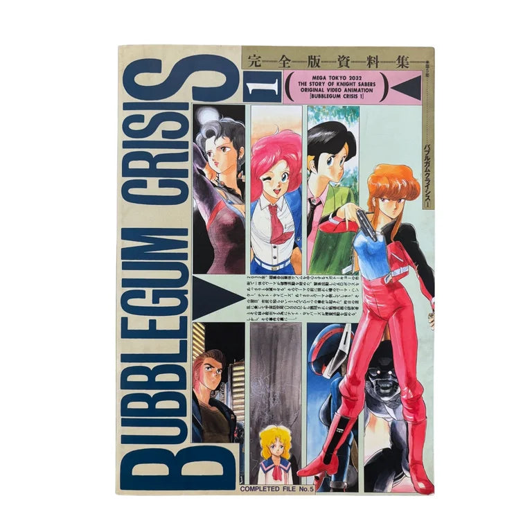 Bubblegum Crisis Data Collection Art Book