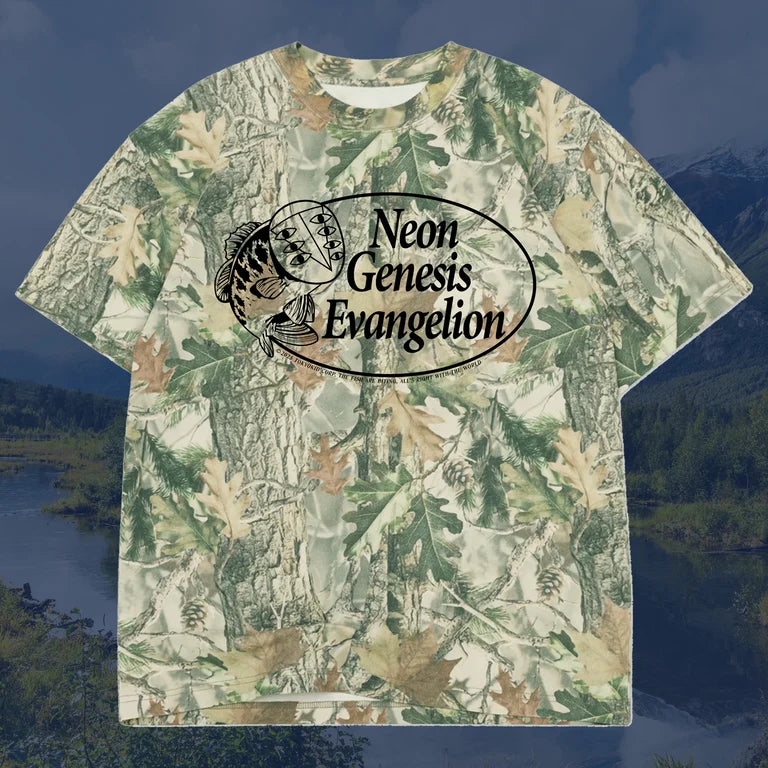 Evangelion x Bass Pro Shops Tee Shirt